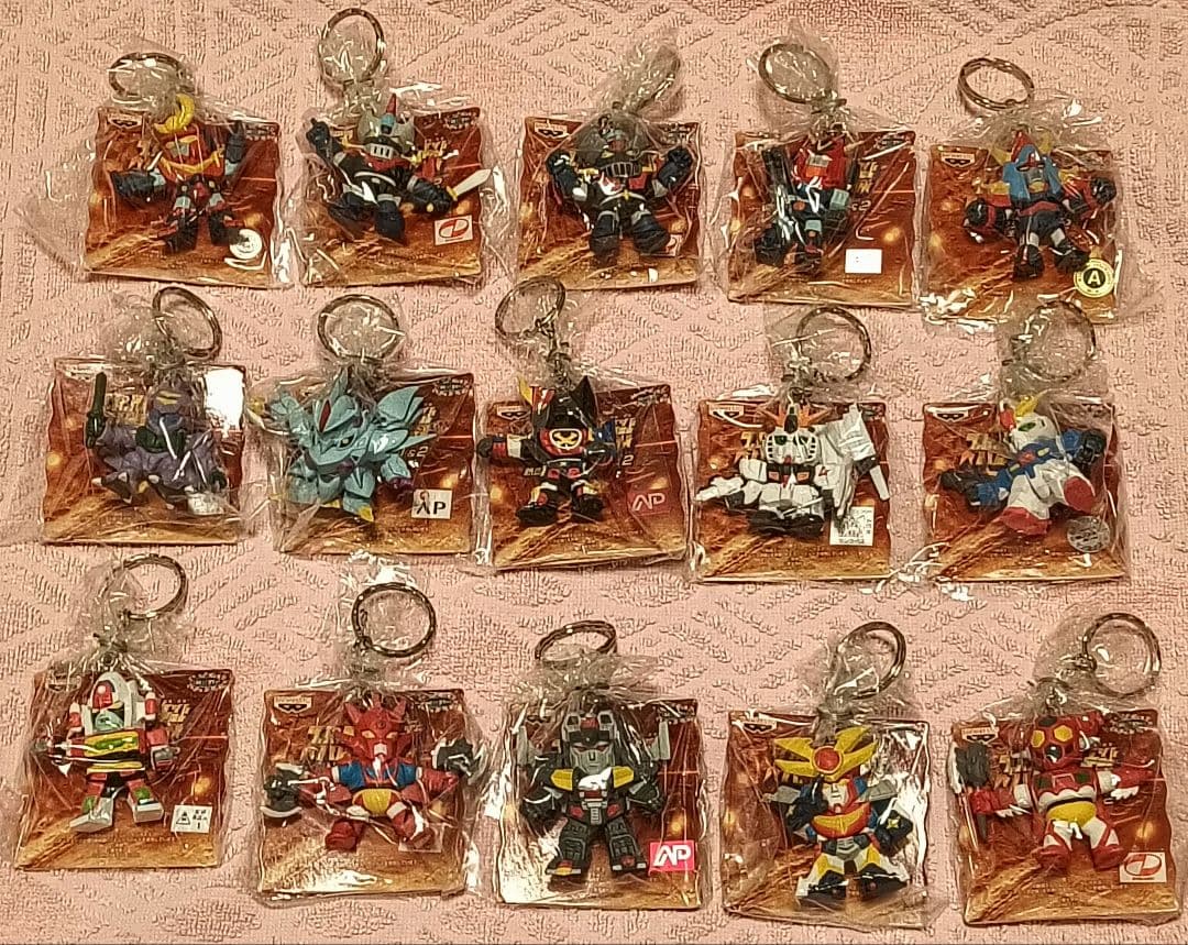 スーパーロボット大戦フィギュアキーホルダー全15種類