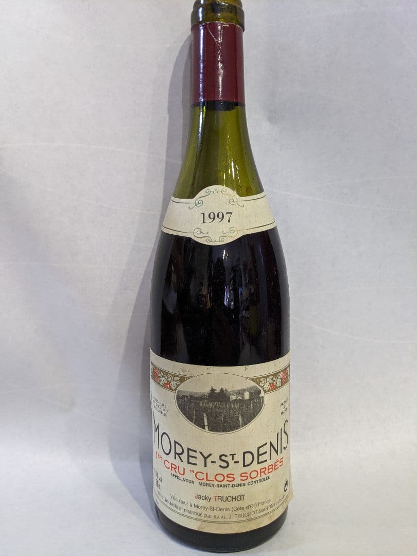 抜栓済　ジャッキートルショー　Morey-St-Denis 1997