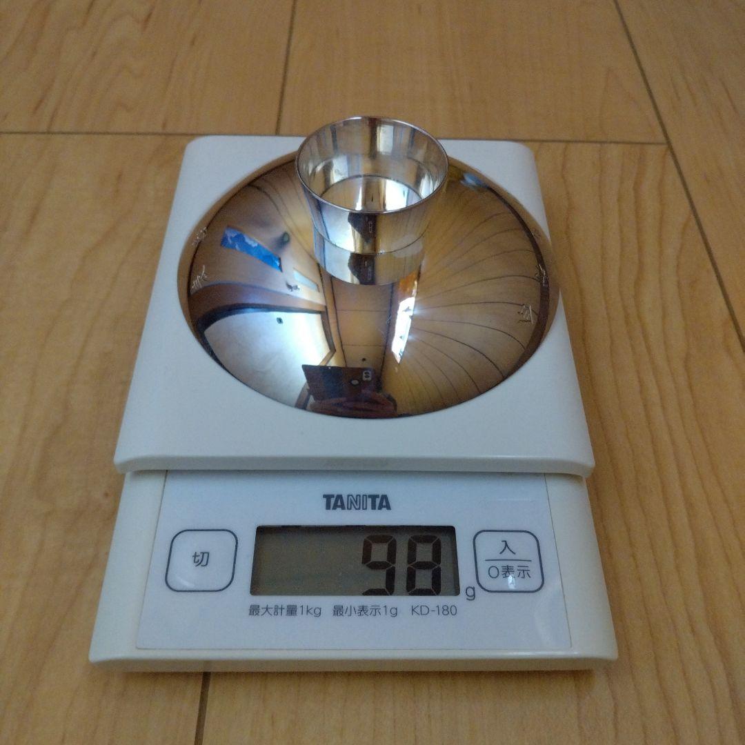 銀製 銀杯 98g