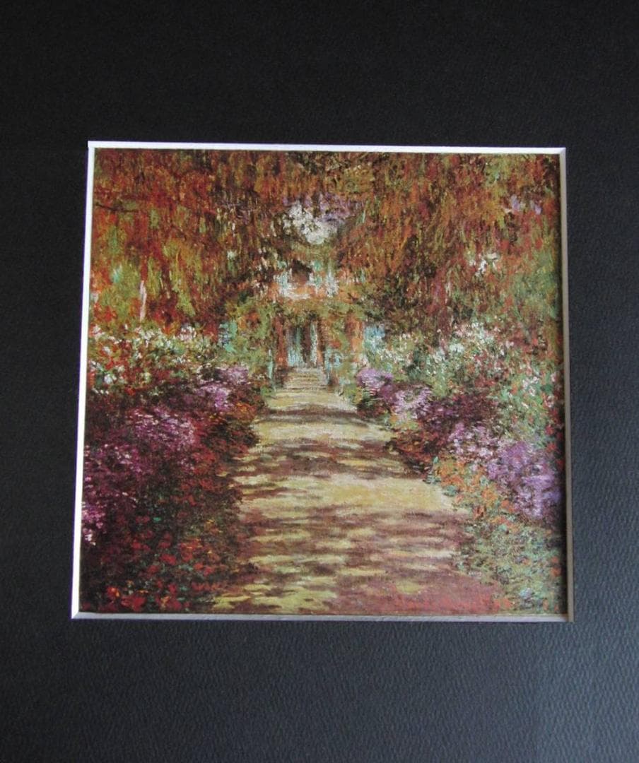 クロード・モネ、「The Garden Path at Giverny」、厳選