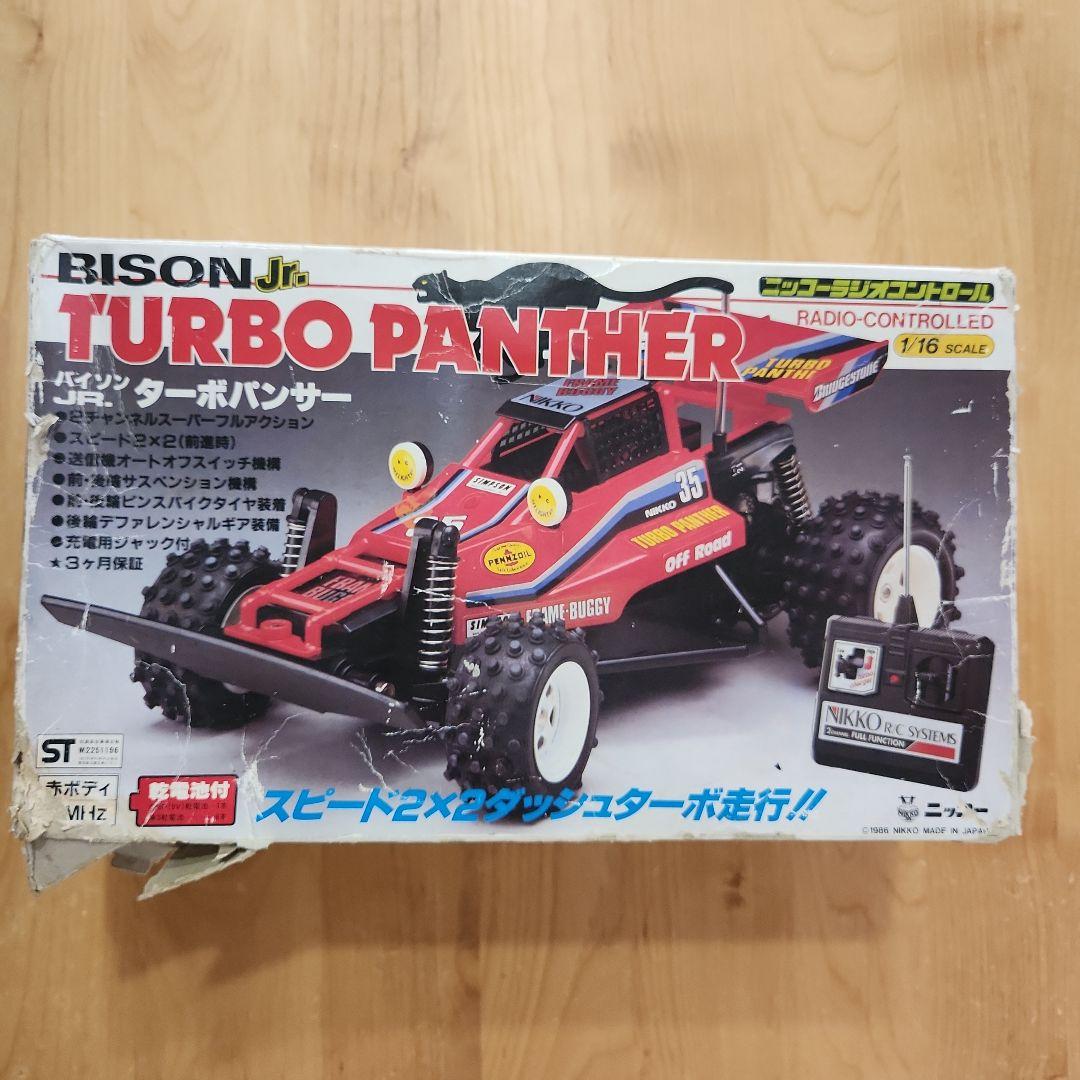 NIKKO ターボパンサー Jr ラジコンカー 当時物 昭和レトロ 1/16