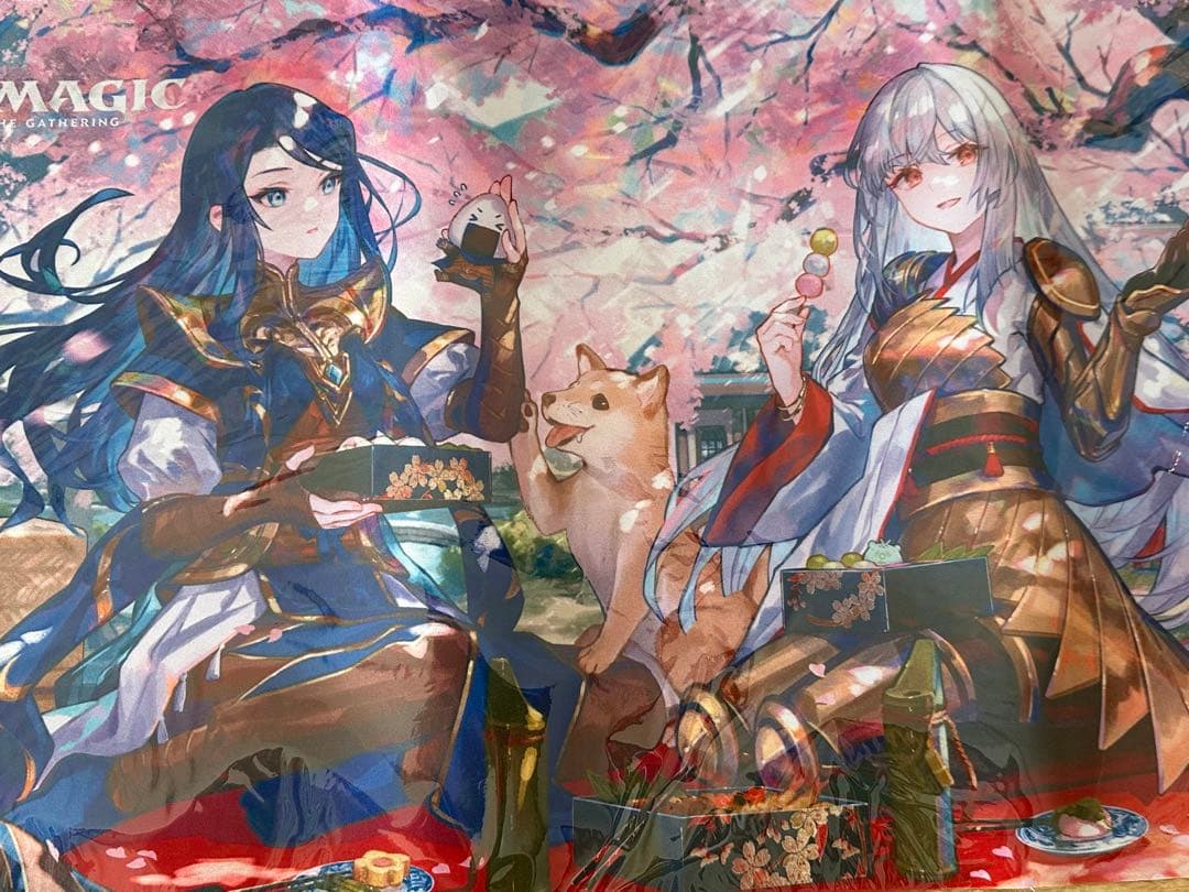 MTG お花見キャンペーン 放浪皇 ナーセット未開封 プレイマット　藤ちょこ