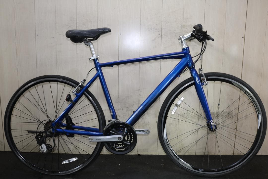 PRECISION SPORT アルミ 21速 510mm クロスバイクBLUE