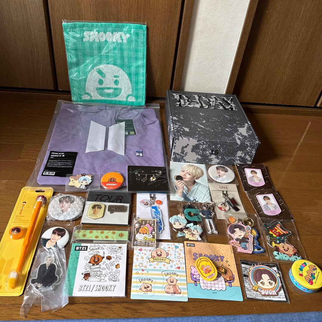BTS ユンギアノラックL MARCHBOX15他