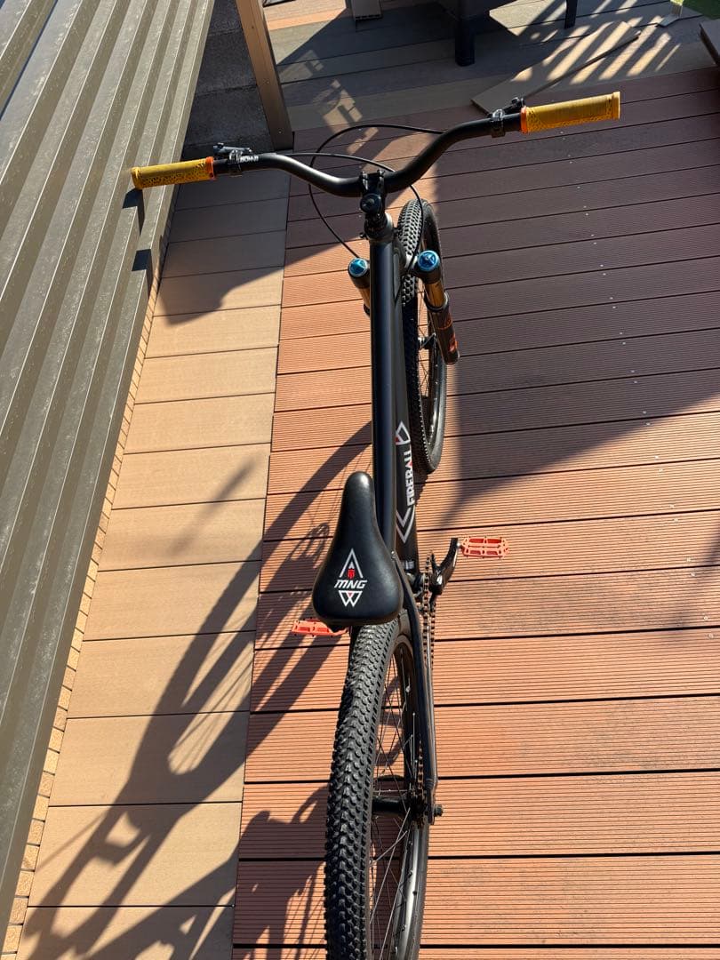 自転車本体 mon Fox36 Fire ball moto MTB