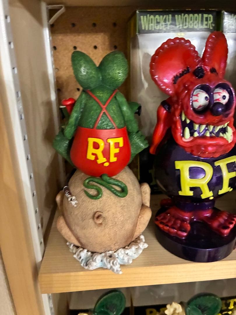 RAT FINK/ラットフィンク/フィギュア/豚/アメリカン雑貨/アメトイ
