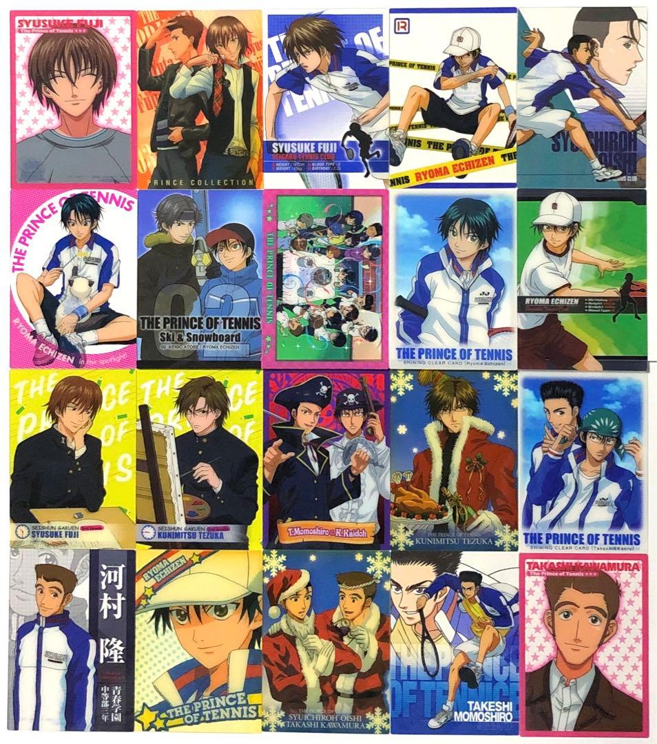 【テニスの王子様】越前リョーマ 不二周助他 シャイニングクリアカード 20枚 B