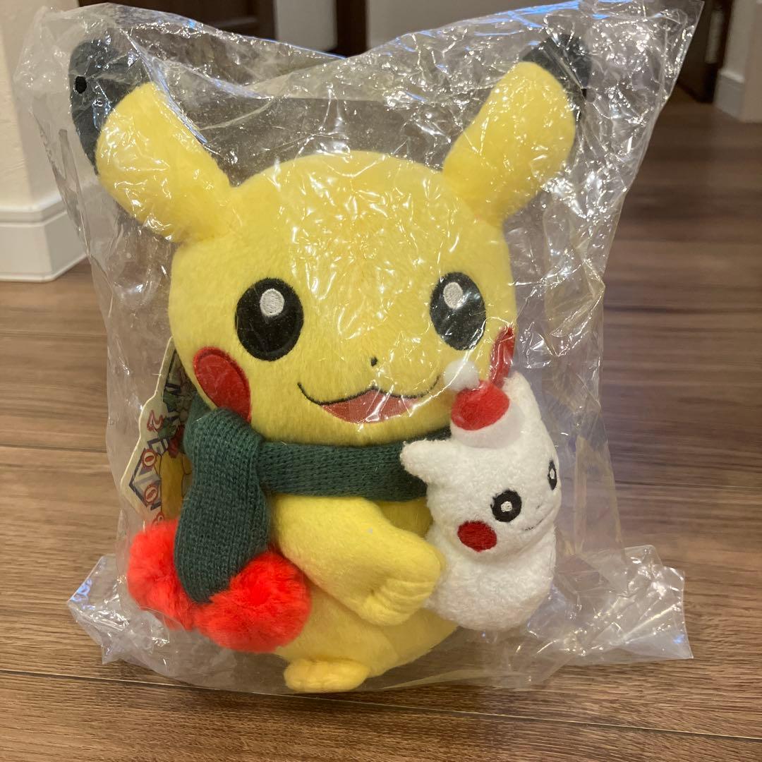 ポケモンセンター　クリスマス　2008 ピカチュウ　ぬいぐるみ