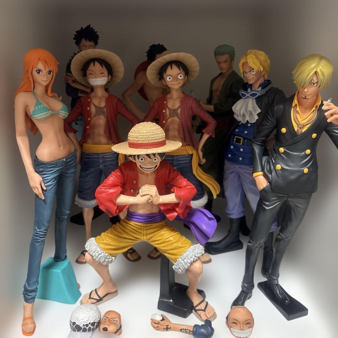 ワンピース Grandista フィギュア　セット ルフィ 、ゾロ、まとめ売り