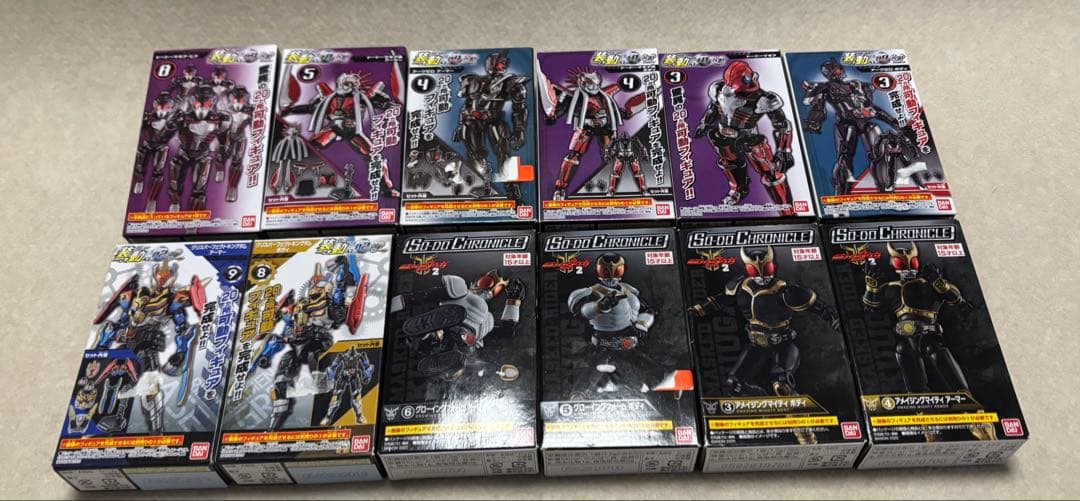 仮面ライダー　クウガ2 ゼロワン　未開封　12個セット