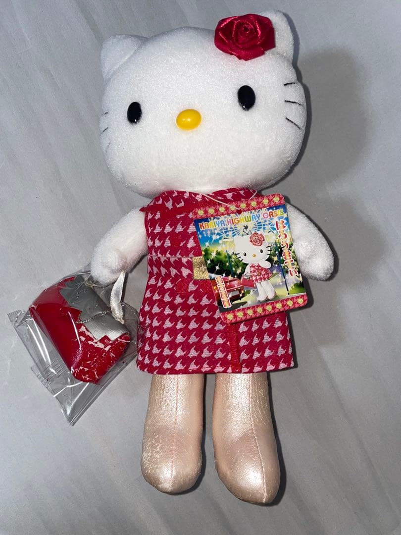 ハローキティ　ご当地キティ　ぬいぐるみ　名古屋嬢
