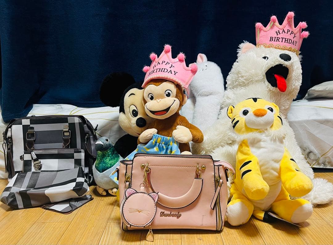 ぬいぐるみセット おさるのジョージ ミッキーなど