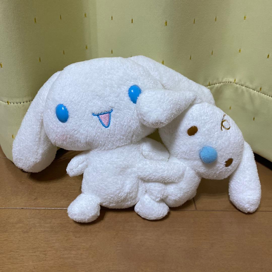 2002年　サンリオ　シナモロール　シナモン　みるく　ぬいぐるみ　レトロレア希少