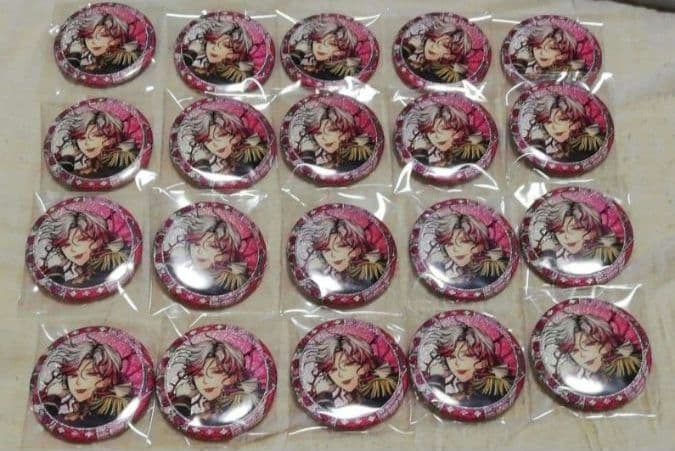 悪魔執事と黒い猫 あくねこ アモン　 缶バッジ　サンリオ　グリッター缶バッジ