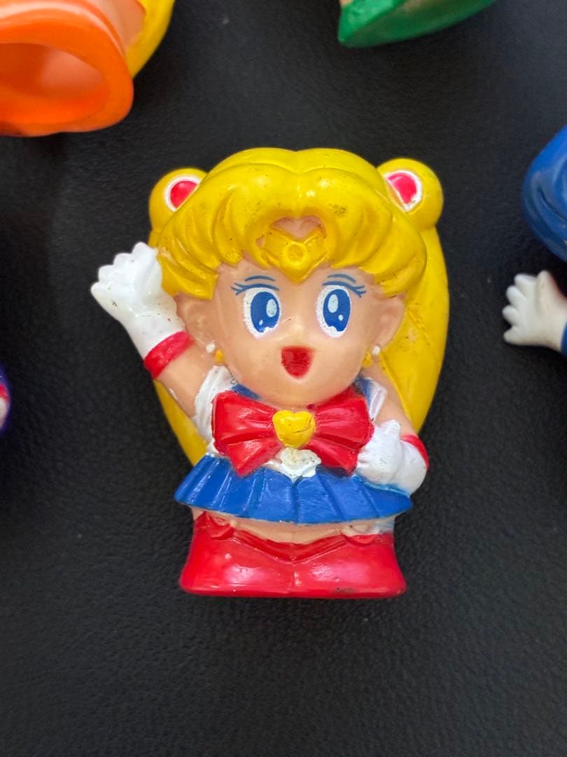 セーラームーン キャラクター 5体セット　指人形　1994