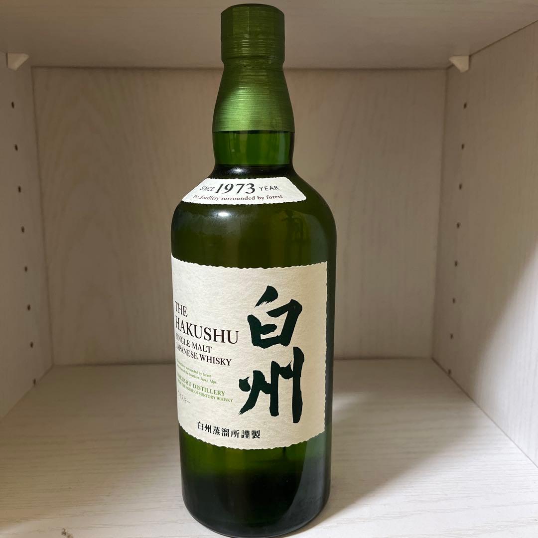 サントリー　シングルモルトウイスキー白州
