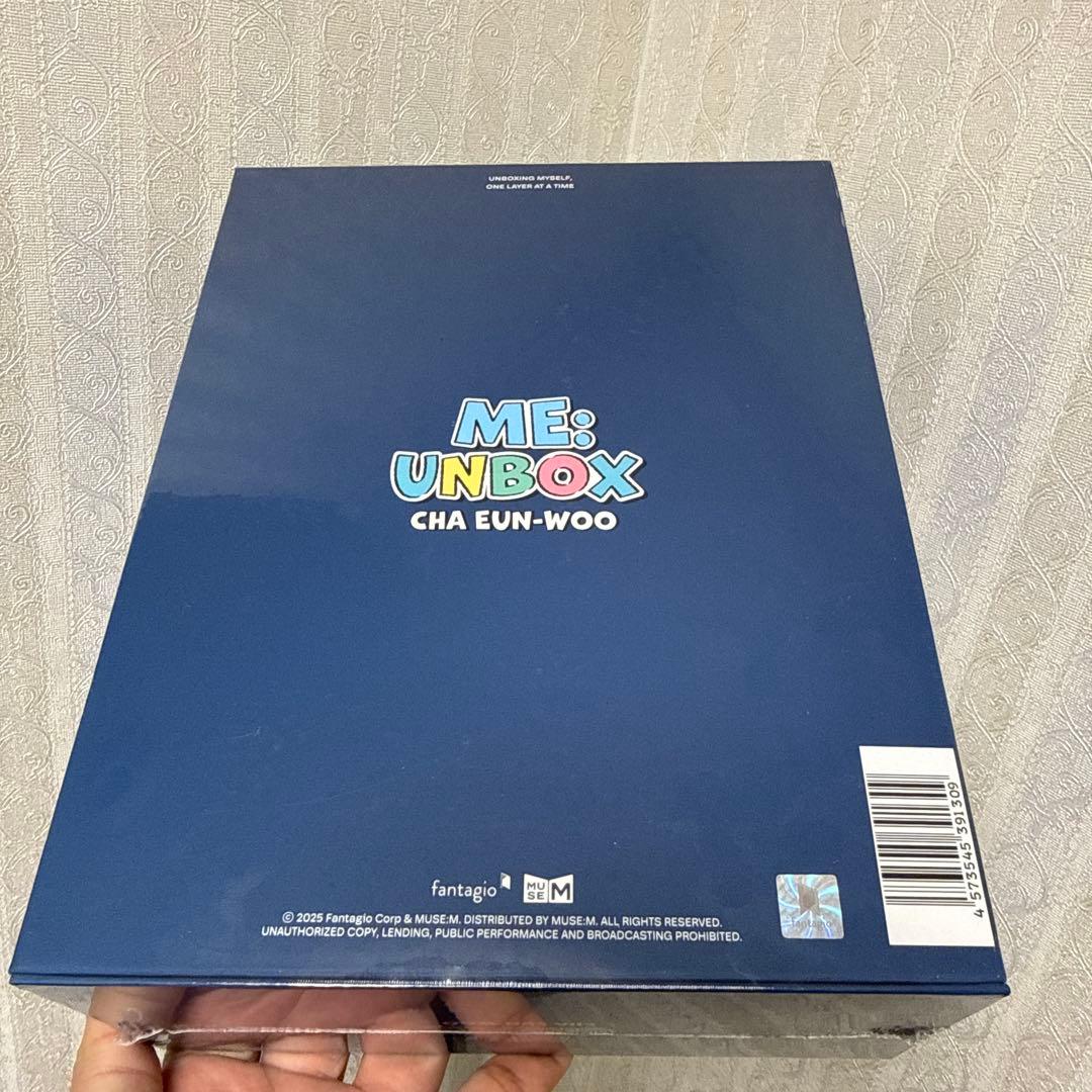 ME: UNBOX CHA EUN-WOO フォトブック➕二枚セット