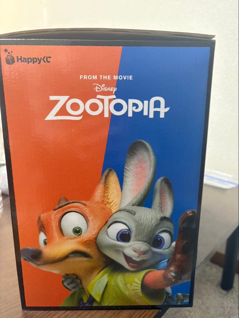 ズートピア1と2ニック & ジュディ　フィギュア happyくじA賞