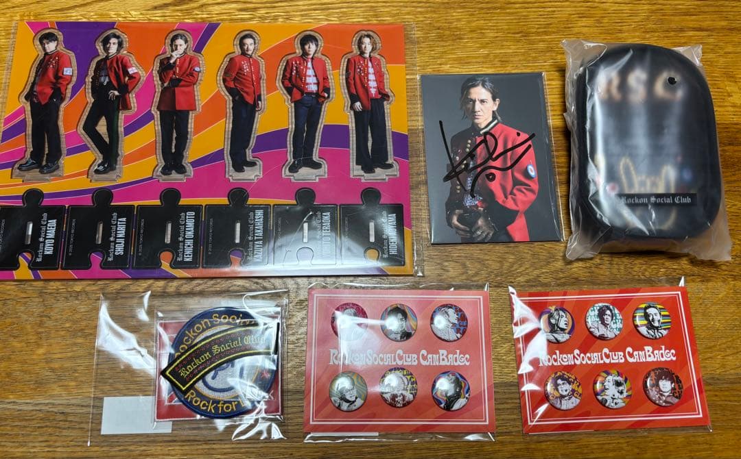 RockonSocialClub コンプリートセット【岡本健一サイン入り】
