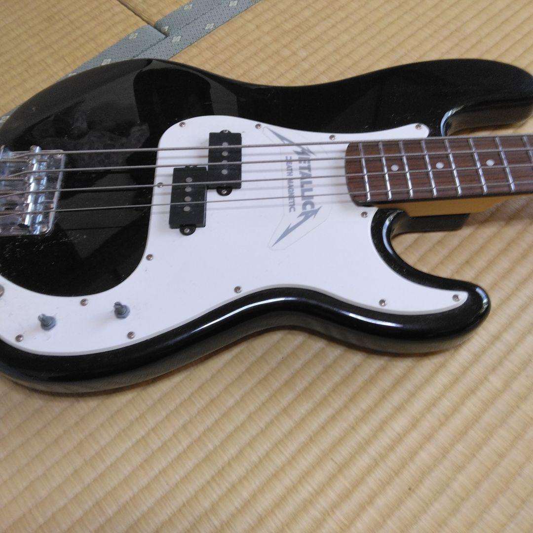 BUSKER'S エレキベース ブラックキャップ欠品