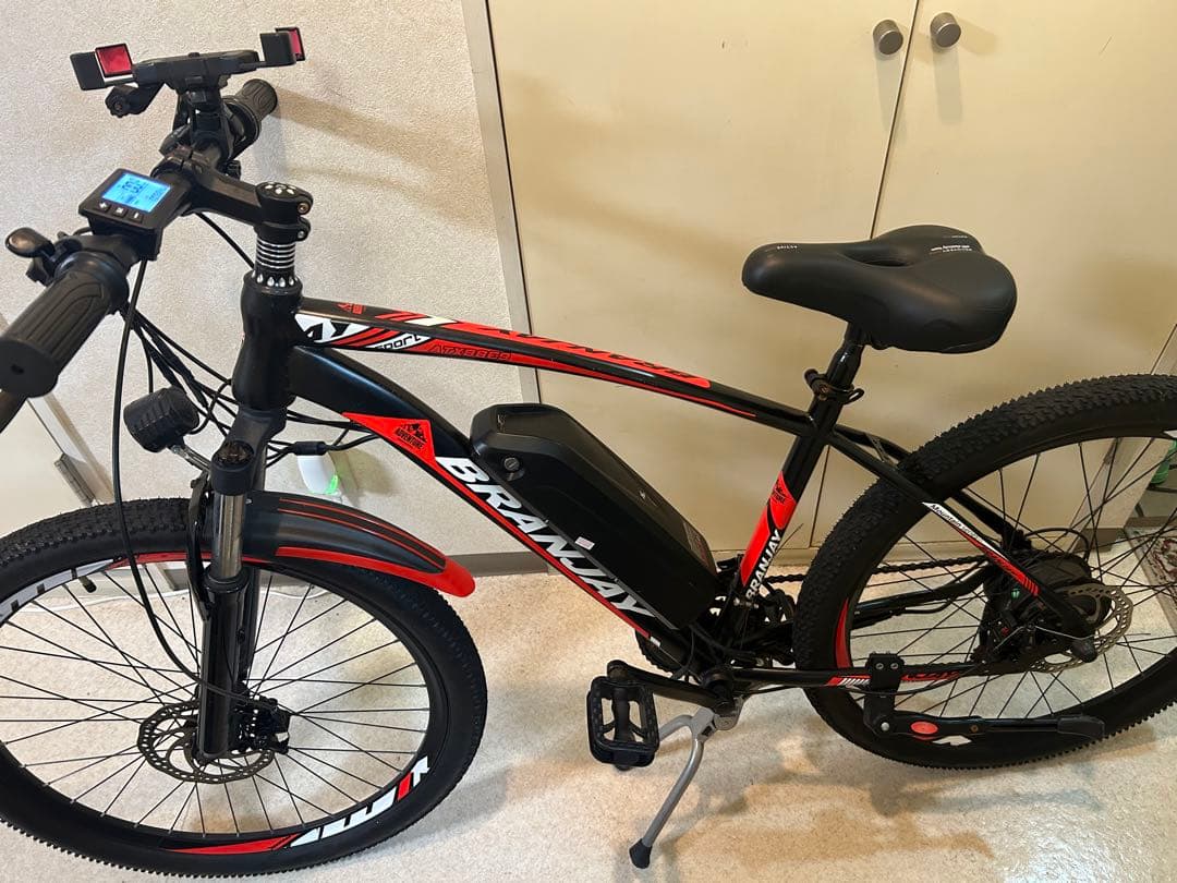 Branjay 電動アシスト自転車 スポーツタイプバッテリー￼10ah X 2