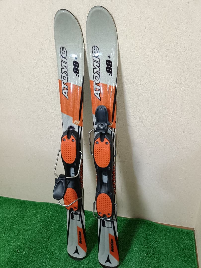 アトミック ショートカービングスキー(98cm)＋ビンディング
