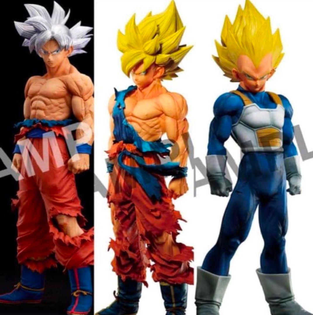 ドラゴンボール ゲンキダマツリ SMSPフィギュア 3体セット 悟空 ベジータ