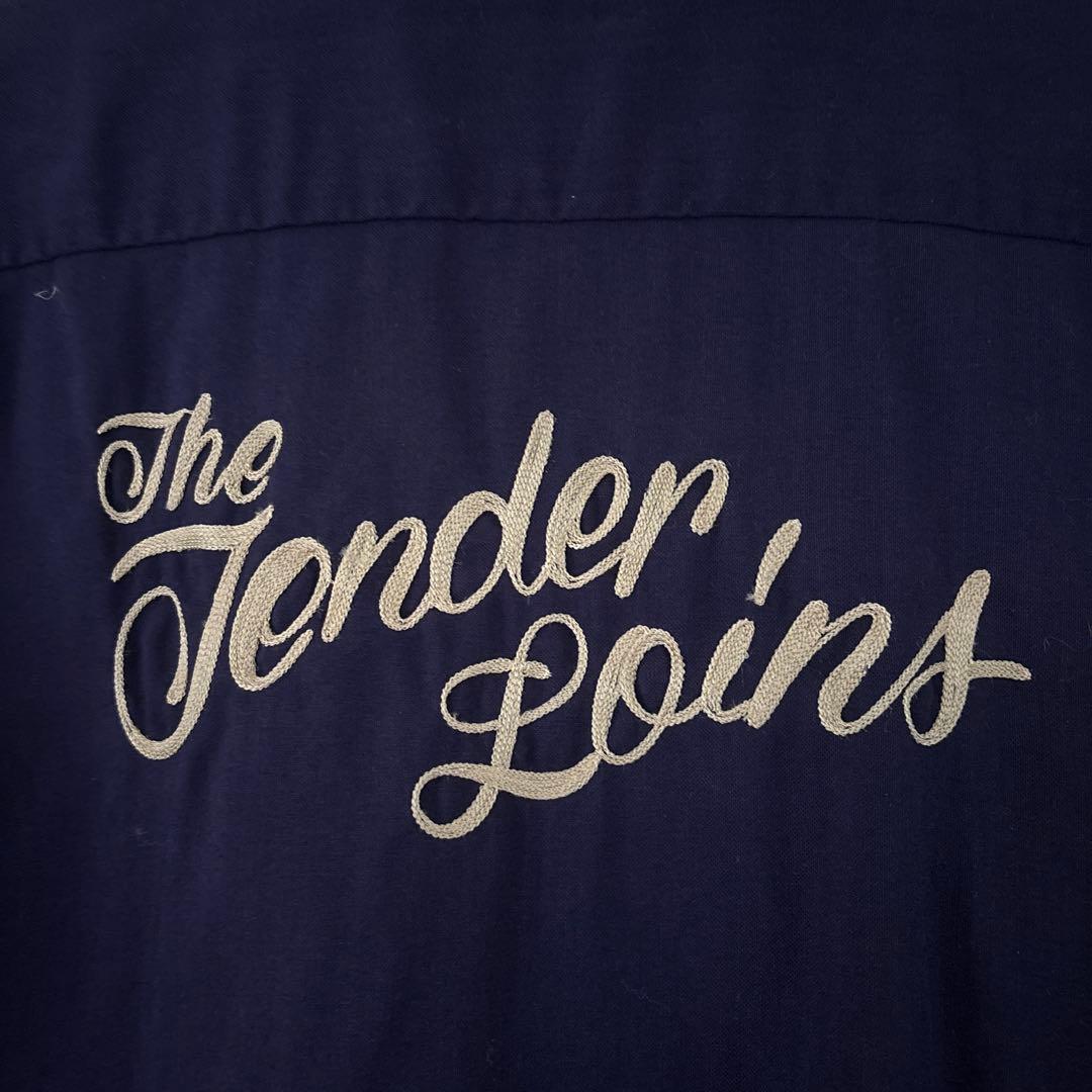 k*o様 オークション Tenderloins ネイビー ボウリング　シャツ　S