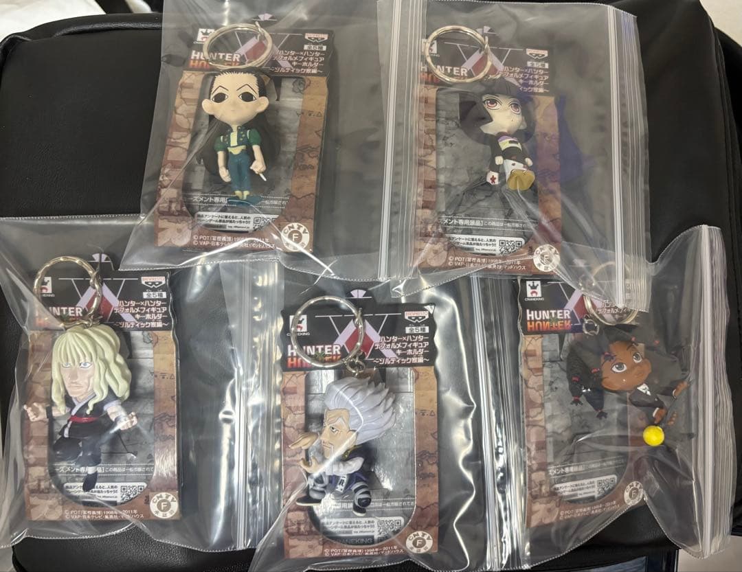 【HUNTER×HUNTER】ディフォルメキーホルダー～ゾルディック家編～全５種