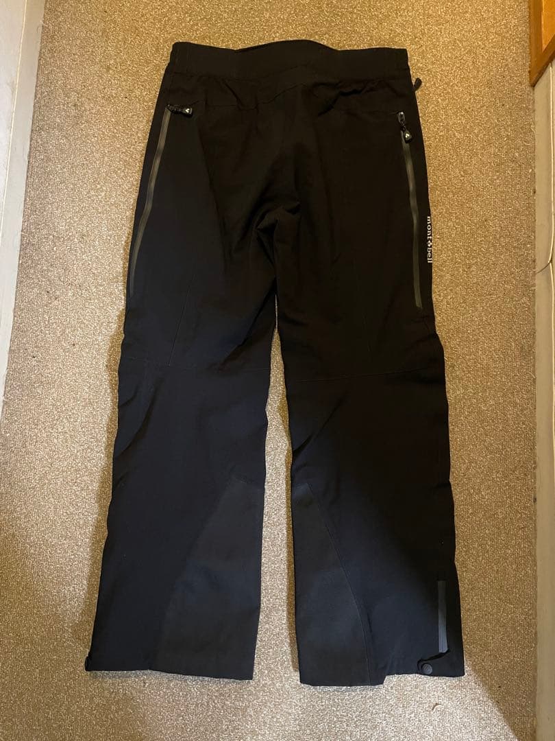 モンベル ドライテックインシュレーテッドパンツ（M）ブラック
