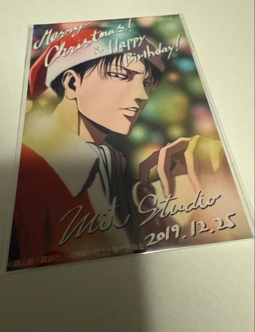! 進撃の巨人 wit studio 缶バッジ リヴァイ ハンジ 美品
