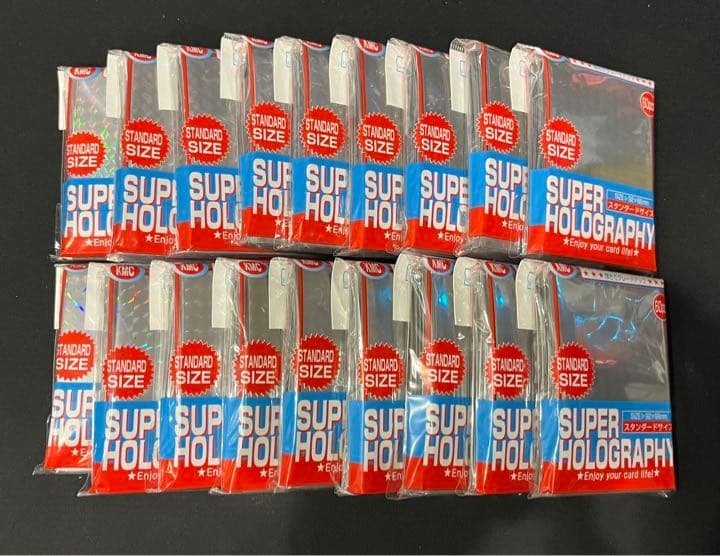 スリーブ KMC カードバリアー スーパーホログラフィ シルバー 新品 セット