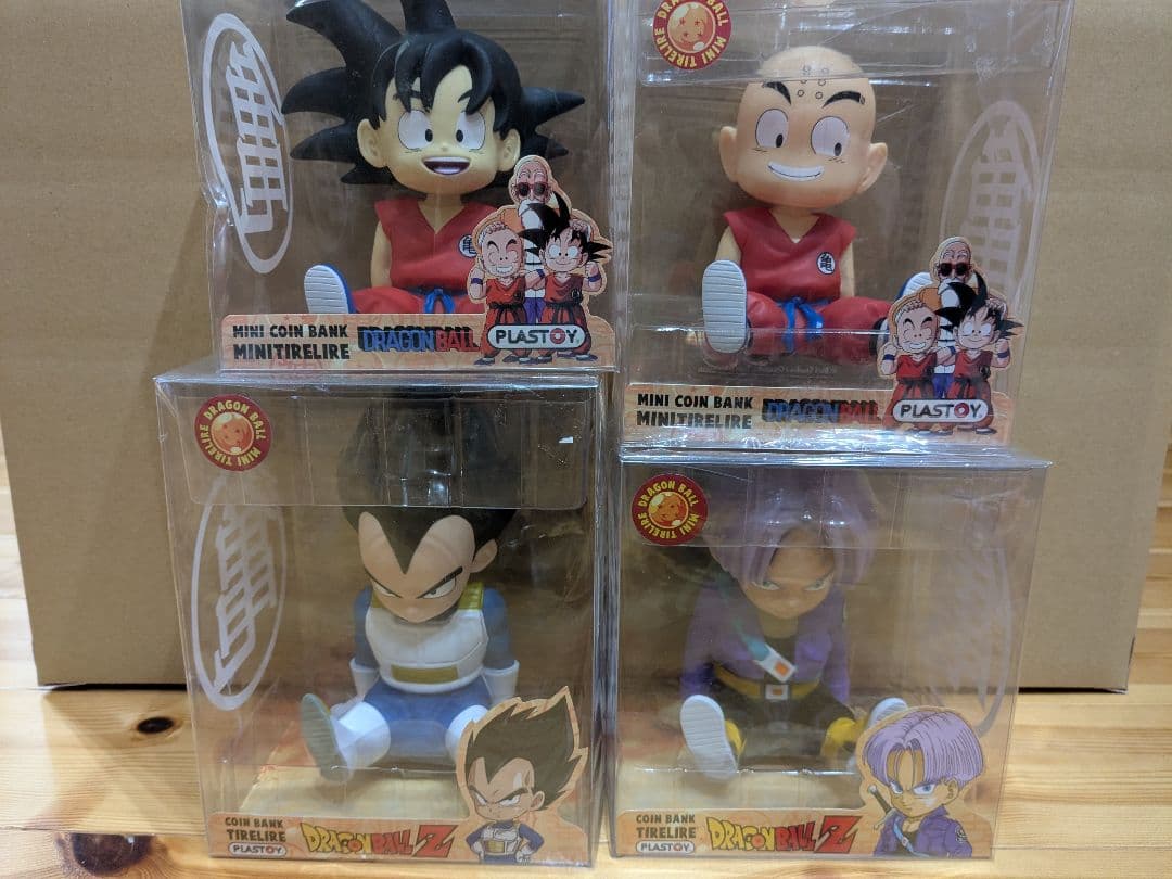 Plastoy ドラゴンボール ソフビ フィギュア 貯金箱