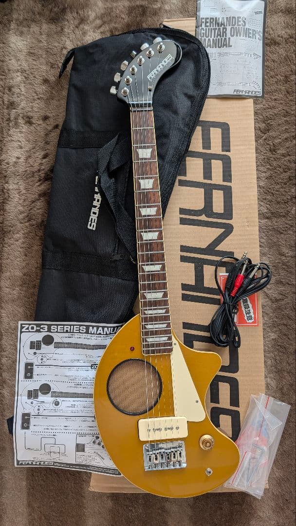 イケベオリジナル ZO-3 “1956GT” レスポールゴールドトップ風