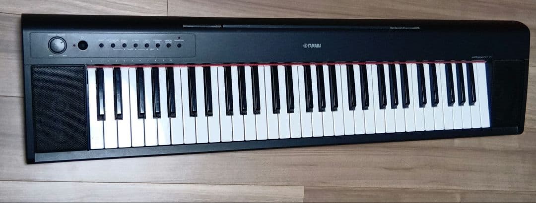 【動作良好】Yamaha piaggero NP-11 高さ調整スタンド付き