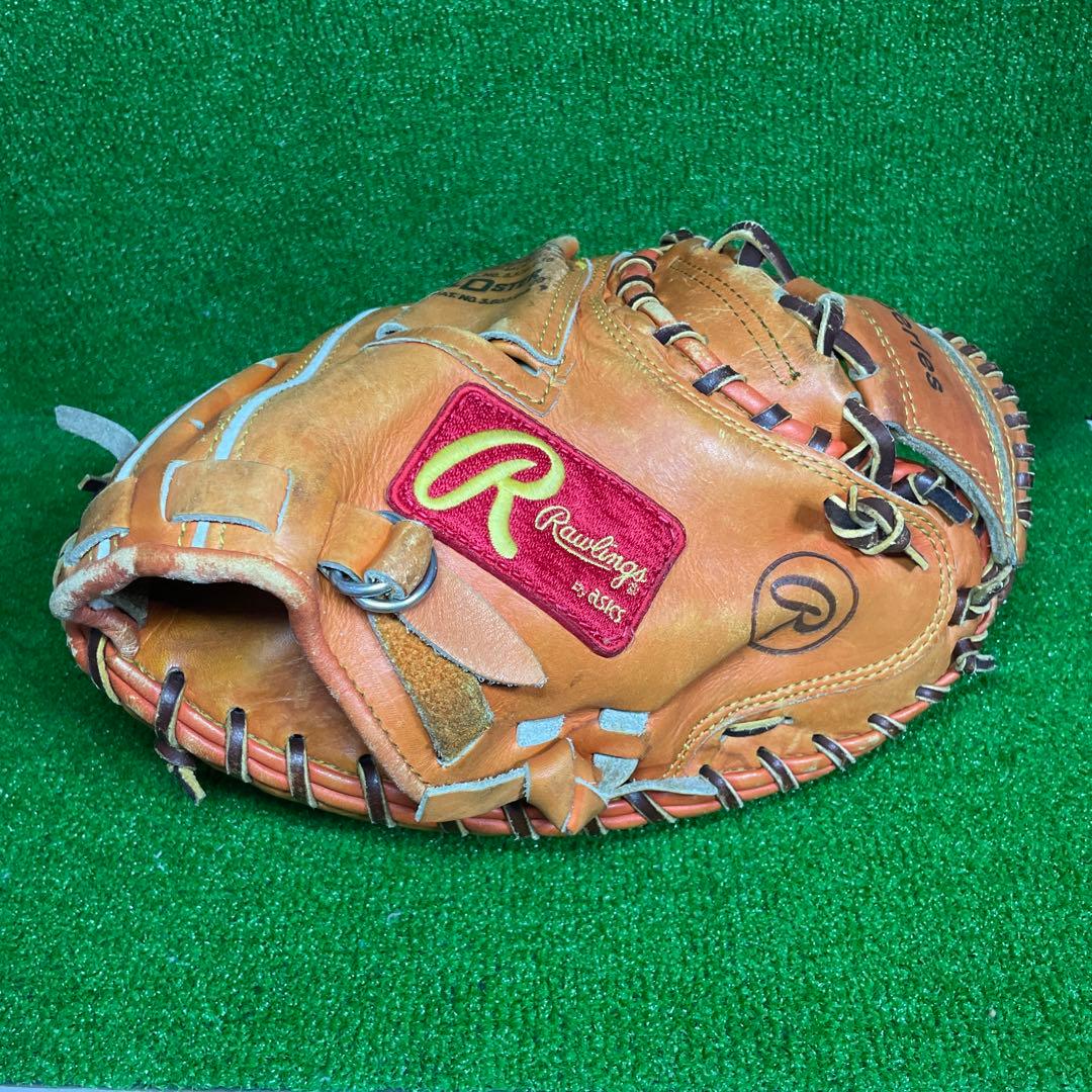 ローリングス 軟式　キャッチャーミット　大人用　ゴールドシリーズ
