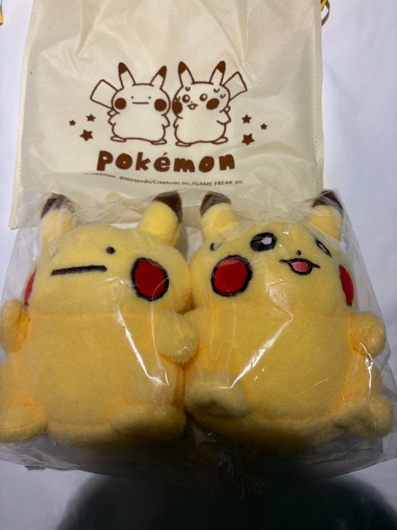 韓国限定 ポケモン ピカチュウ ぬいぐるみ メタモンは変身中