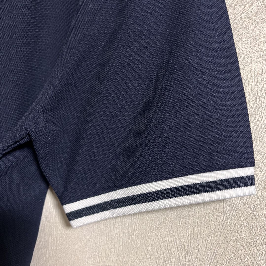 V12 LIB OUT POLO ゴルフウェア ポロシャツ 半袖 ネイビー XL