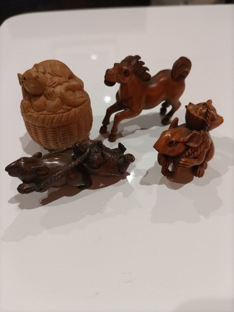 根付　4点