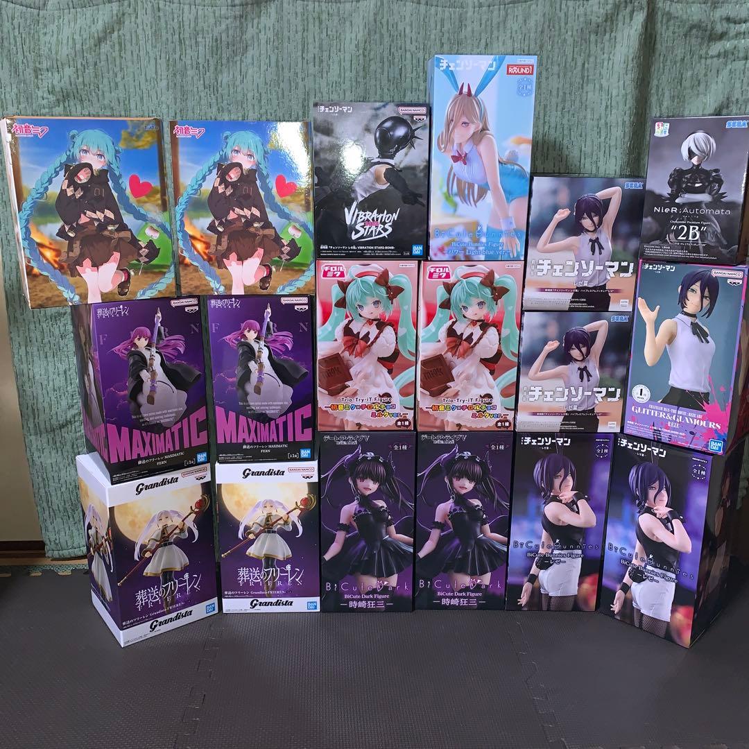 プライズフィギュア 美少女キャラ まとめ売り 18点