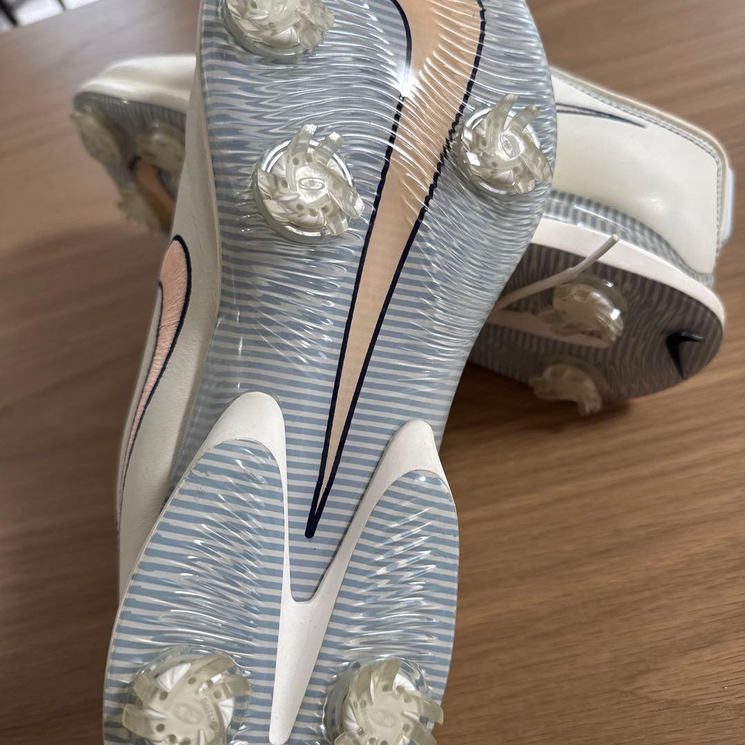 Nike ゴルフシューズ ホワイト スパイク付き
