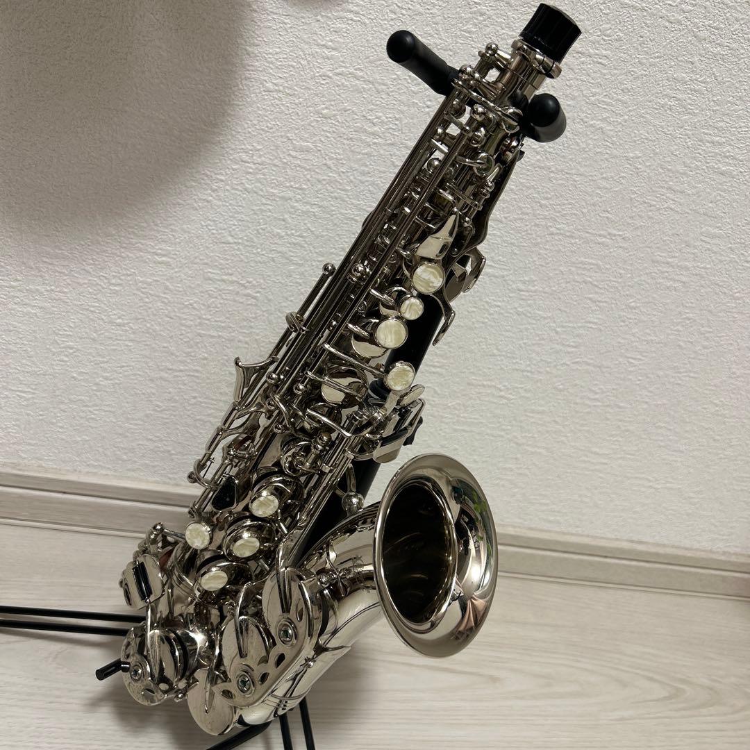 カーブドソプラノサックス(シルバー)