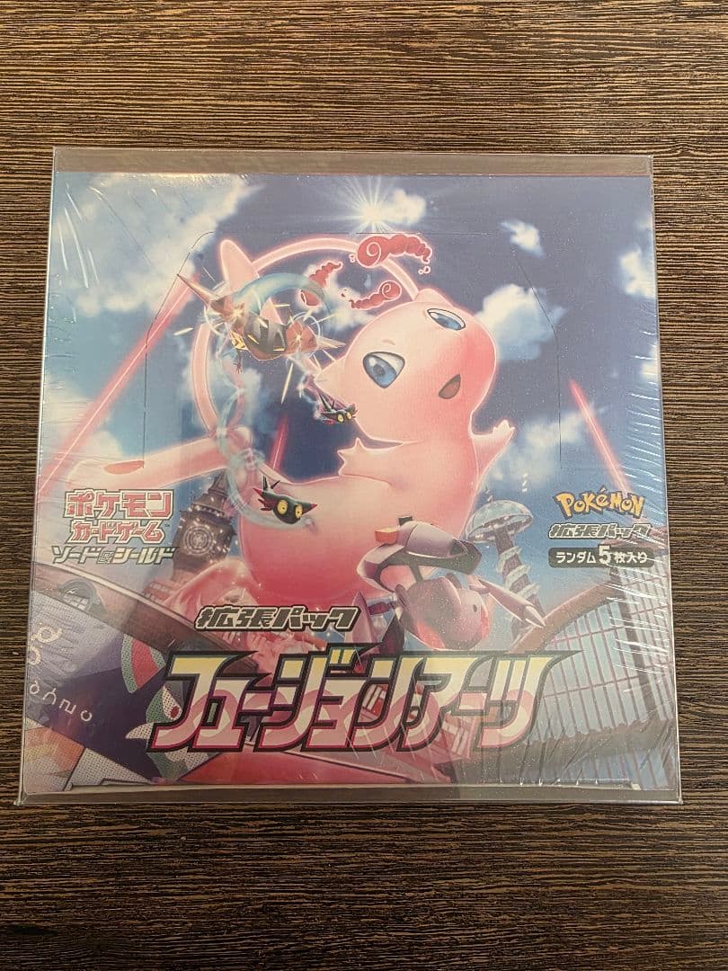 ポケモンカードゲーム フュージョンアーツ BOX シュリンク付き