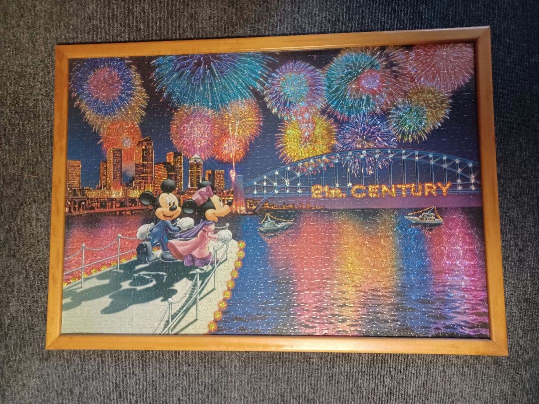 ディズニー21世紀への出航ジグソーパズル完成品
