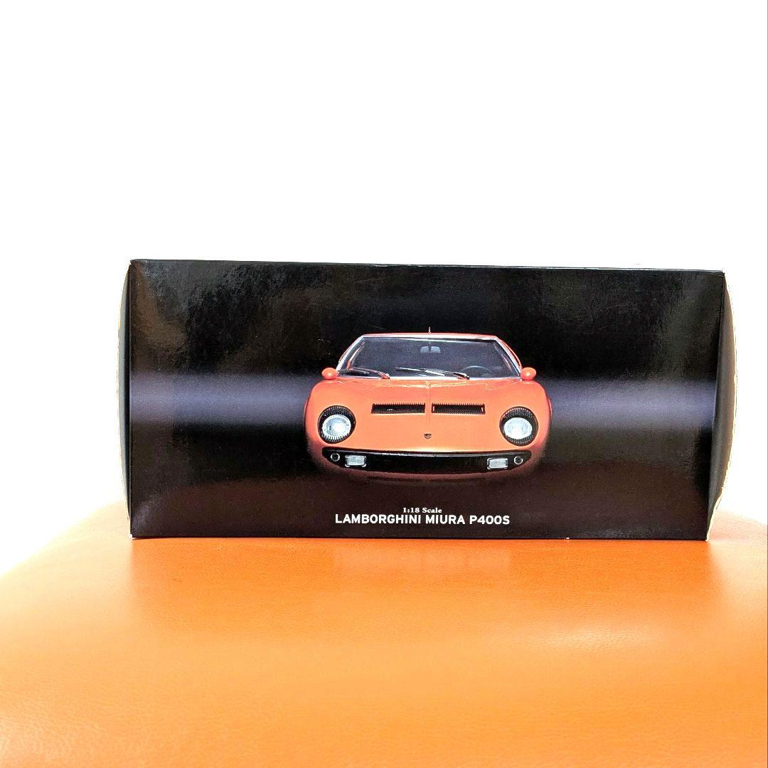 ランボルギーニ ミウラ P400S 1/18 京商 中古品