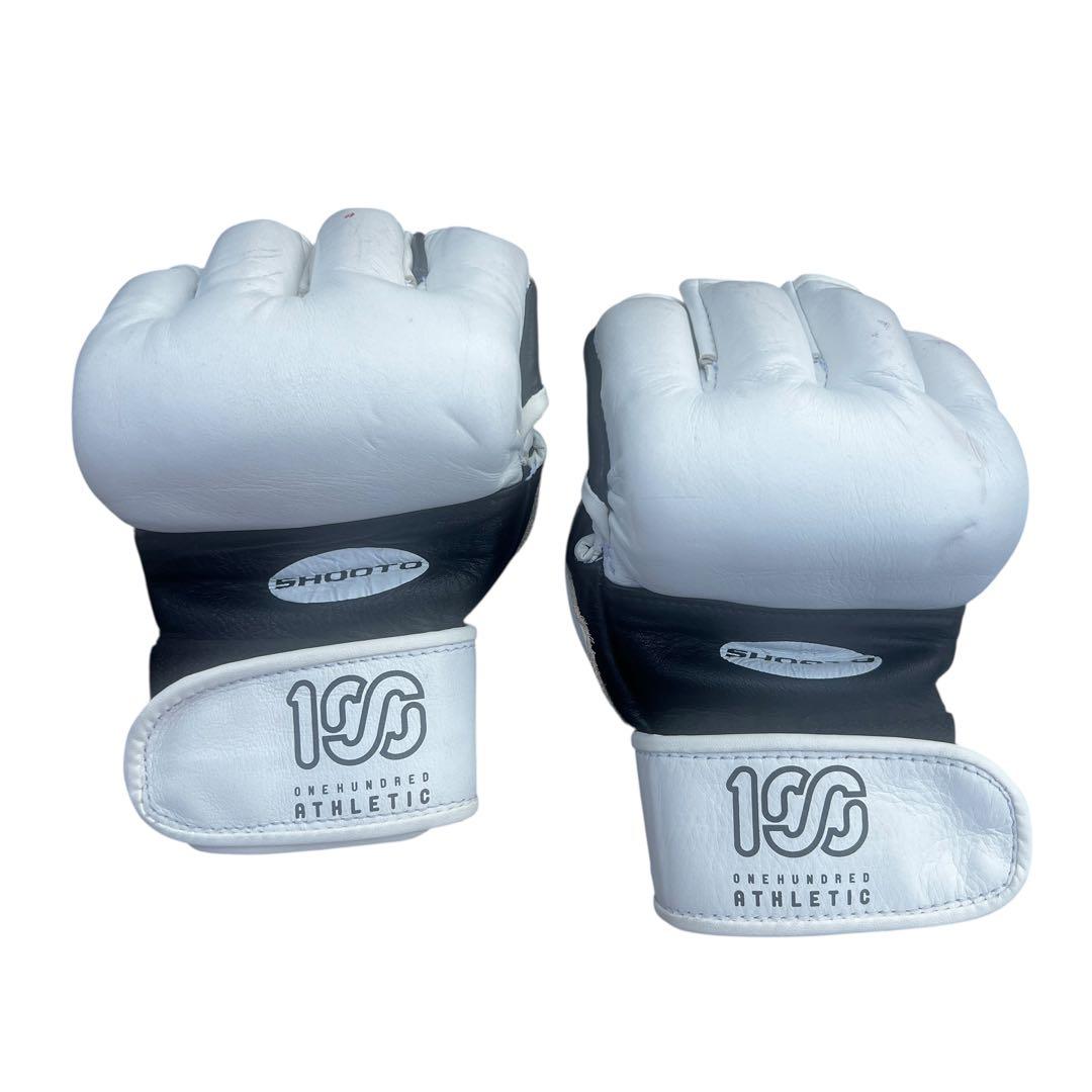 Mサイズ　ISAMI×100Athletic 修斗オープンフィンガーグローブ