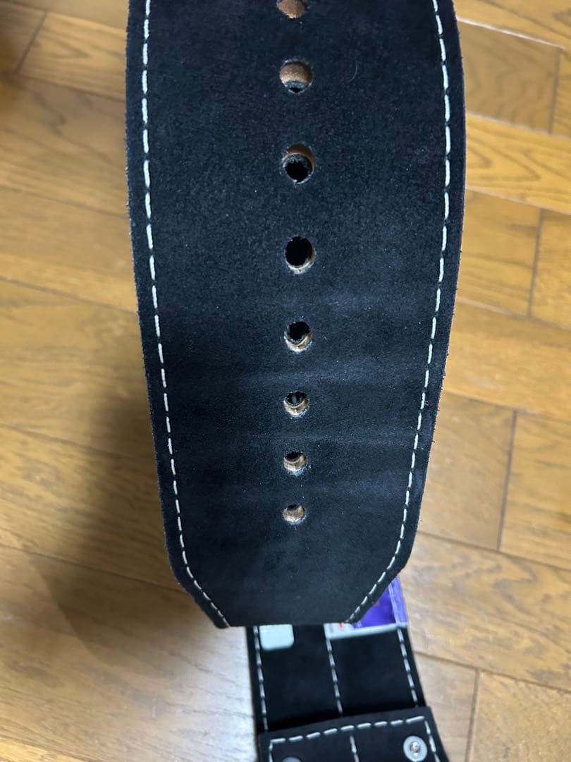 【美品】タイタン　トロブラボー　パワーリフティングベルト　１０ｍｍ　ブラック