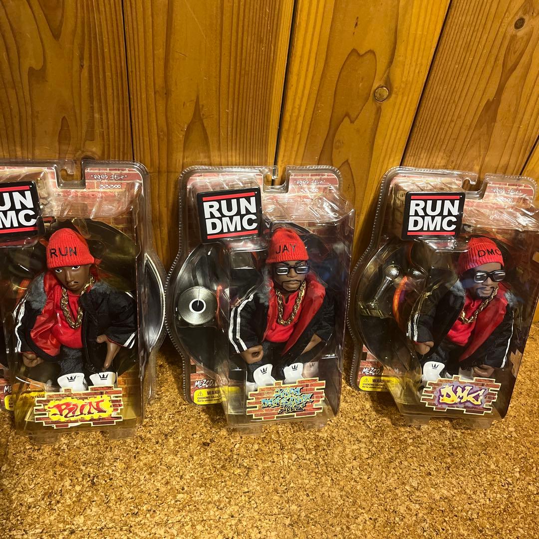 MEZCO RUN DMC 日本限定 フィギュア3体セット