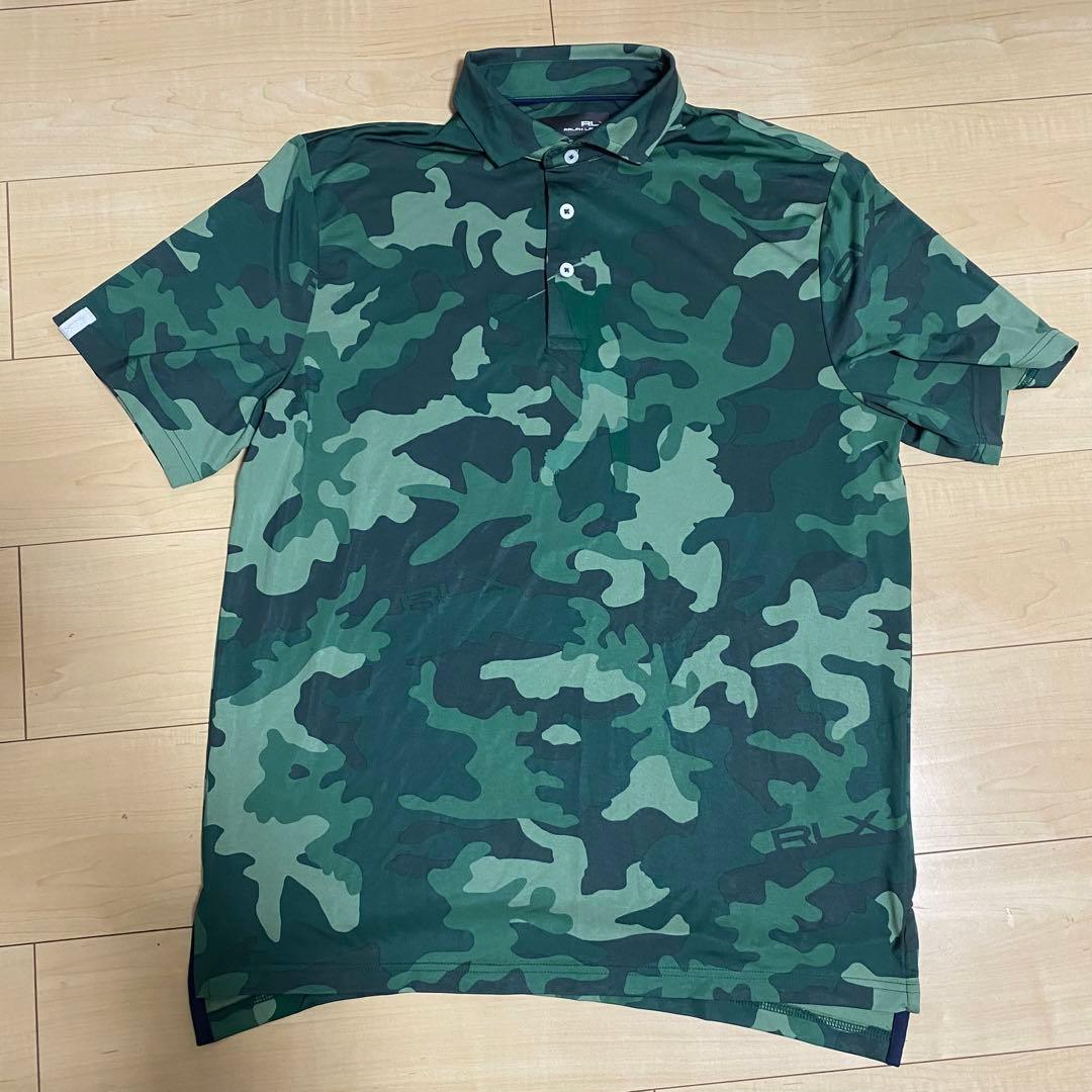 新品★RLX Ralph Lauren 迷彩ポロシャツ ゴルフ