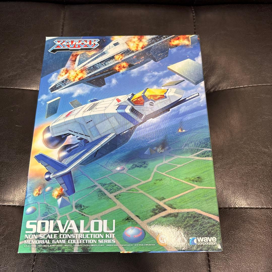 未使用　WAVE ソルバルウ　プラモデル　ゼビウス　ファミコン